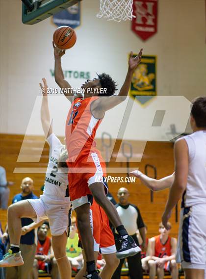 Thumbnail 3 in GRACE Christian vs. Cape Fear Academy (Phenom Hoops & Dreams) photogallery.