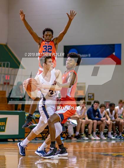 Thumbnail 3 in GRACE Christian vs. Cape Fear Academy (Phenom Hoops & Dreams) photogallery.