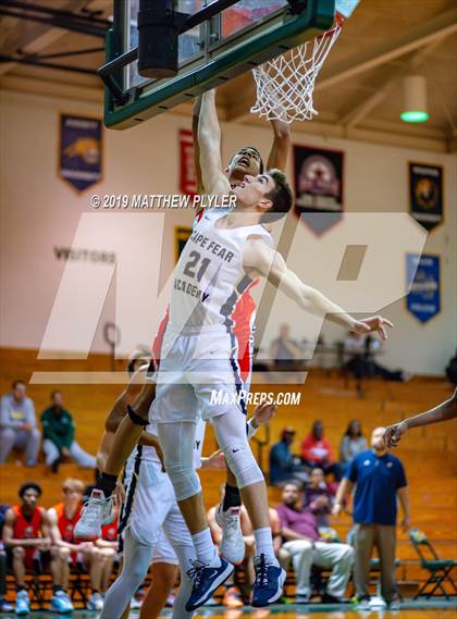 Thumbnail 1 in GRACE Christian vs. Cape Fear Academy (Phenom Hoops & Dreams) photogallery.