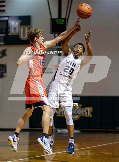 Thumbnail 1 in GRACE Christian vs. Cape Fear Academy (Phenom Hoops & Dreams) photogallery.