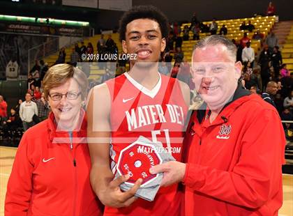 Thumbnail 3 in Sierra Canyon vs. Mater Dei (CIF SS Open DIV Final) photogallery.