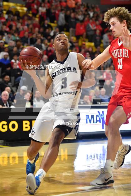 Thumbnail 2 in Sierra Canyon vs. Mater Dei (CIF SS Open DIV Final) photogallery.
