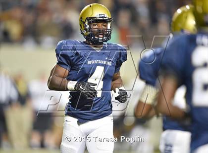 Thumbnail 3 in Hanna @ Spartanburg (SCHSL 4A Division 2 2nd Round) photogallery.