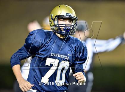 Thumbnail 2 in Hanna @ Spartanburg (SCHSL 4A Division 2 2nd Round) photogallery.