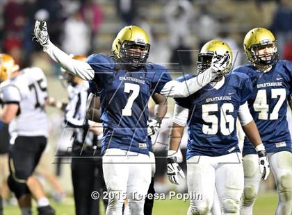 Thumbnail 2 in Hanna @ Spartanburg (SCHSL 4A Division 2 2nd Round) photogallery.