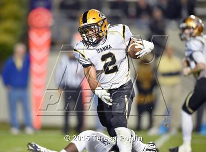 Thumbnail 2 in Hanna @ Spartanburg (SCHSL 4A Division 2 2nd Round) photogallery.