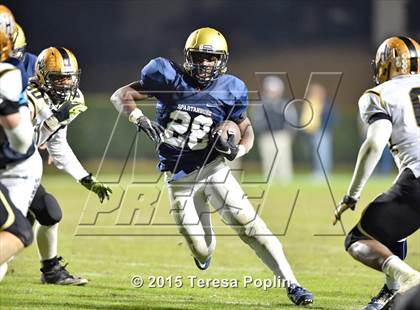 Thumbnail 2 in Hanna @ Spartanburg (SCHSL 4A Division 2 2nd Round) photogallery.