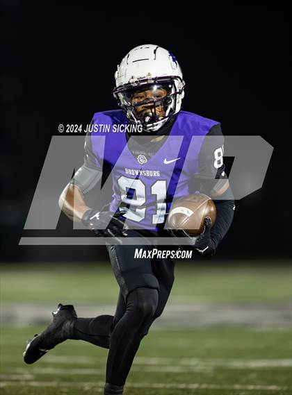 Thumbnail 2 in Brownsburg vs. Lawrence North (IHSAA 6A Regional 3) photogallery.