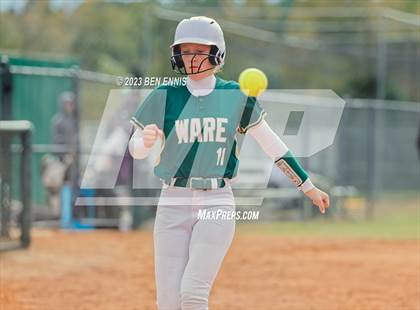Thumbnail 2 in Arabia Mountain vs Ware County (GHSA 5A Super Regional) photogallery.