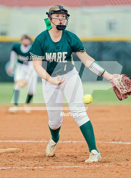 Thumbnail 3 in Arabia Mountain vs Ware County (GHSA 5A Super Regional) photogallery.