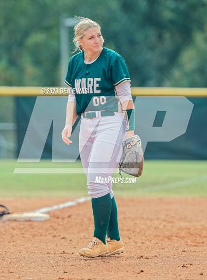 Thumbnail 1 in Arabia Mountain vs Ware County (GHSA 5A Super Regional) photogallery.