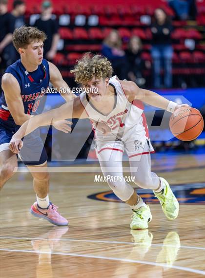 Thumbnail 2 in Byram Hills vs  Mount Sinai (NYSPHSAAClass A Semifinal) photogallery.