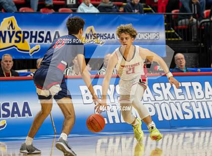 Thumbnail 3 in Byram Hills vs  Mount Sinai (NYSPHSAAClass A Semifinal) photogallery.