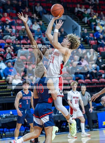 Thumbnail 2 in Byram Hills vs  Mount Sinai (NYSPHSAAClass A Semifinal) photogallery.
