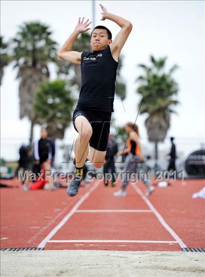 Thumbnail 2 in Santa Barbara Easter Relays (Long Jump) photogallery.