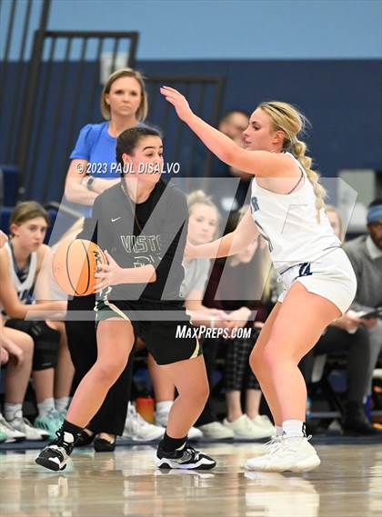 Thumbnail 3 in Valor Christian vs. Mountain Vista (CHSAA 6A First Round) photogallery.