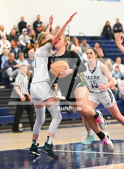 Thumbnail 3 in Valor Christian vs. Mountain Vista (CHSAA 6A First Round) photogallery.