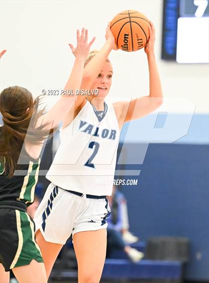Thumbnail 3 in Valor Christian vs. Mountain Vista (CHSAA 6A First Round) photogallery.