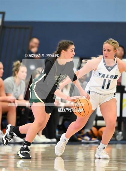 Thumbnail 1 in Valor Christian vs. Mountain Vista (CHSAA 6A First Round) photogallery.