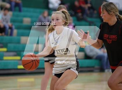 Thumbnail 1 in Liberty Union vs Utica (Scrimmage) photogallery.