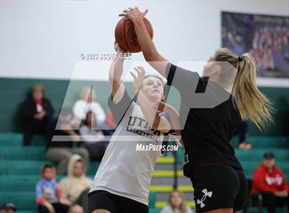 Thumbnail 3 in Liberty Union vs Utica (Scrimmage) photogallery.