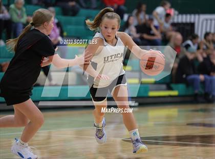 Thumbnail 1 in Liberty Union vs Utica (Scrimmage) photogallery.