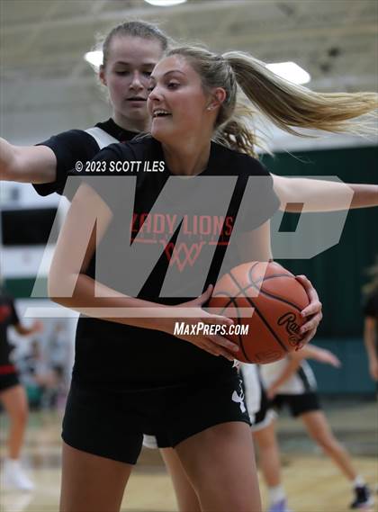 Thumbnail 3 in Liberty Union vs Utica (Scrimmage) photogallery.