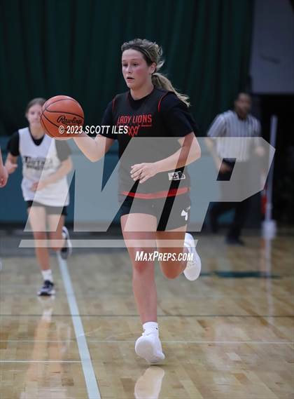 Thumbnail 1 in Liberty Union vs Utica (Scrimmage) photogallery.
