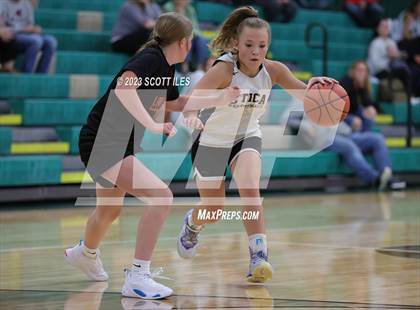 Thumbnail 3 in Liberty Union vs Utica (Scrimmage) photogallery.