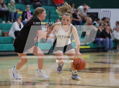Thumbnail 3 in Liberty Union vs Utica (Scrimmage) photogallery.