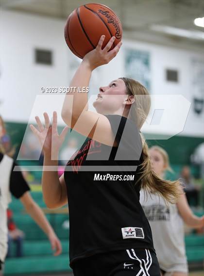 Thumbnail 2 in Liberty Union vs Utica (Scrimmage) photogallery.