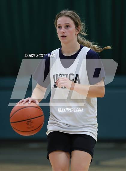 Thumbnail 2 in Liberty Union vs Utica (Scrimmage) photogallery.