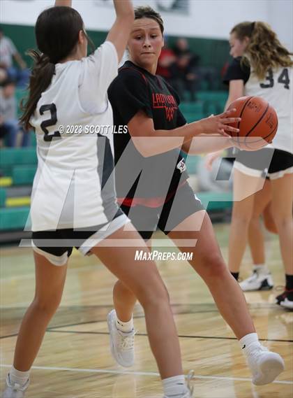 Thumbnail 2 in Liberty Union vs Utica (Scrimmage) photogallery.