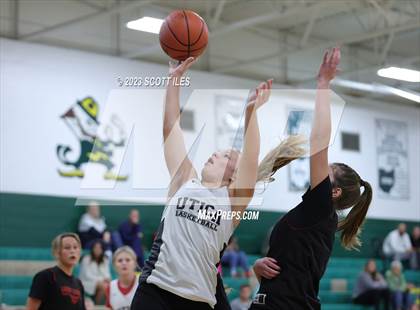 Thumbnail 2 in Liberty Union vs Utica (Scrimmage) photogallery.