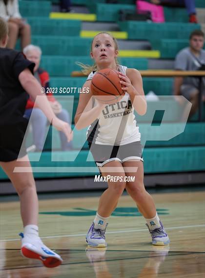 Thumbnail 3 in Liberty Union vs Utica (Scrimmage) photogallery.