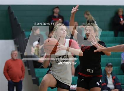 Thumbnail 1 in Liberty Union vs Utica (Scrimmage) photogallery.