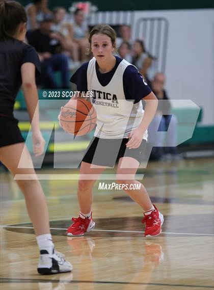 Thumbnail 2 in Liberty Union vs Utica (Scrimmage) photogallery.