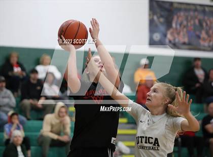 Thumbnail 1 in Liberty Union vs Utica (Scrimmage) photogallery.