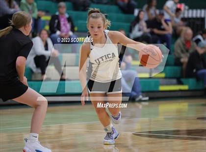 Thumbnail 2 in Liberty Union vs Utica (Scrimmage) photogallery.