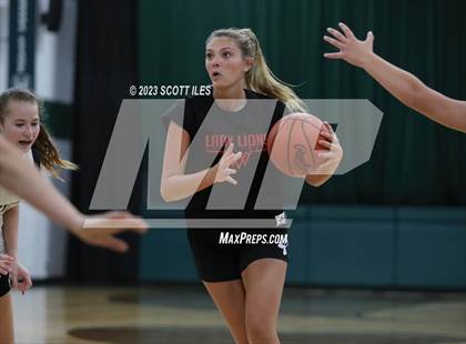 Thumbnail 3 in Liberty Union vs Utica (Scrimmage) photogallery.