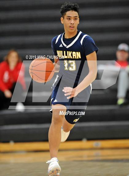 Thumbnail 1 in Trabuco Hills vs. Millikan (Tustin Holiday Classic) photogallery.