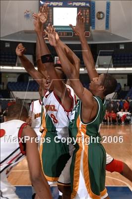 Thumbnail 2 in Dominguez vs St. Patrick (Nike Extravaganza) photogallery.