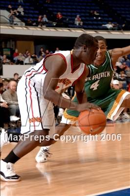 Thumbnail 1 in Dominguez vs St. Patrick (Nike Extravaganza) photogallery.