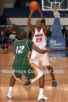 Thumbnail 1 in Dominguez vs St. Patrick (Nike Extravaganza) photogallery.