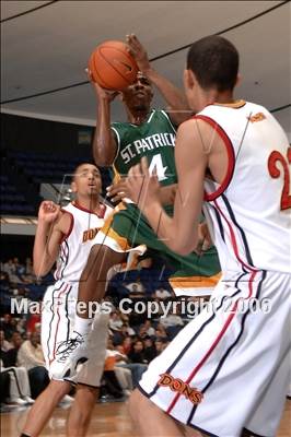 Thumbnail 1 in Dominguez vs St. Patrick (Nike Extravaganza) photogallery.