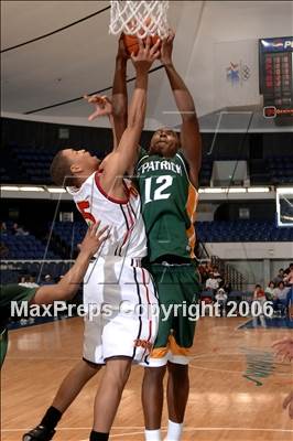 Thumbnail 2 in Dominguez vs St. Patrick (Nike Extravaganza) photogallery.