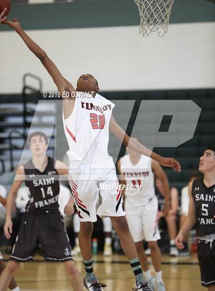 Thumbnail 1 in Kennedy vs. Saint Francis photogallery.