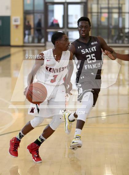 Thumbnail 1 in Kennedy vs. Saint Francis photogallery.