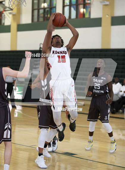 Thumbnail 1 in Kennedy vs. Saint Francis photogallery.