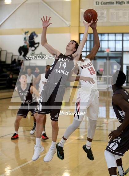 Thumbnail 3 in Kennedy vs. Saint Francis photogallery.
